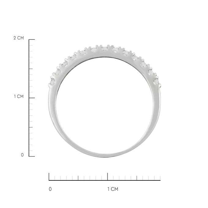 Кольцо из золота 585 пробы c бриллиантами, Л 3706 7043 за 28400
