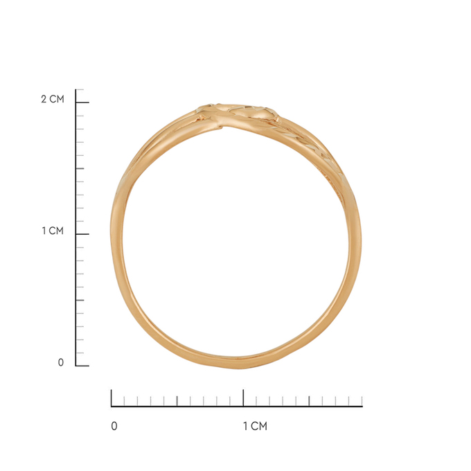 Кольцо из золота 585 пробы, Л 1615 9003 за 18960