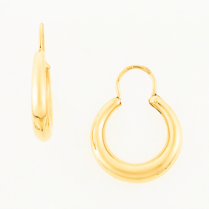 Серьги из красного золота 583 пробы