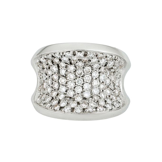 Кольцо из золота 585 пробы c бриллиантами, Л 2812 1661 за 295000