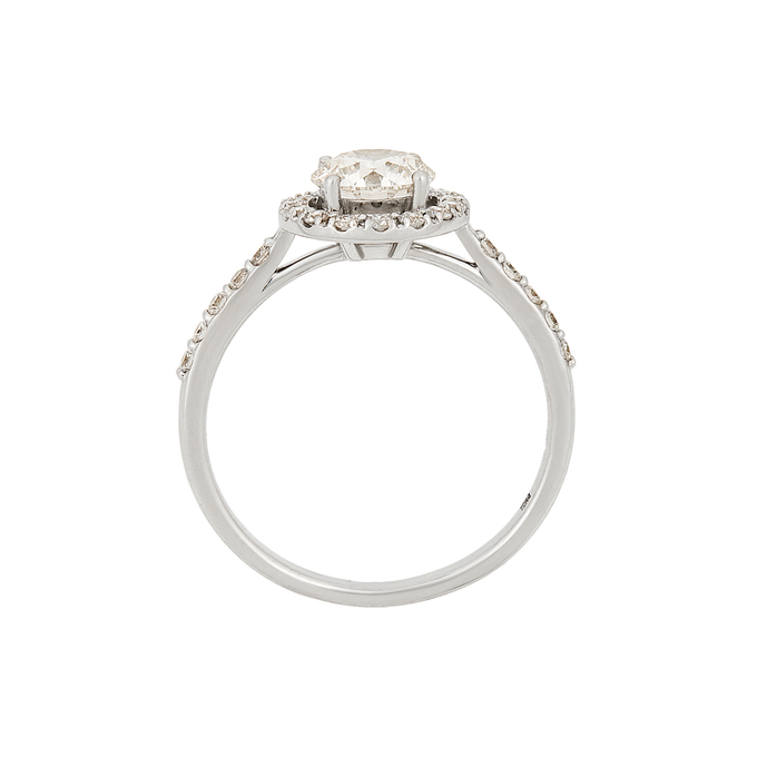 Кольцо из золота 750 пробы c бриллиантами, Л 2812 2762 за 465000