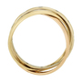 Кольцо из комбинированного золота 585 пробы c 12 бриллиантами Л43059238 фото 3