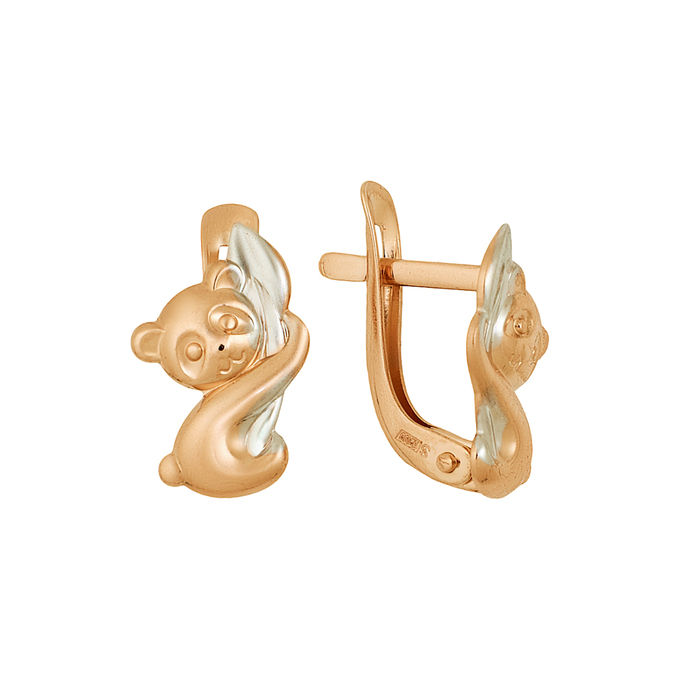 Серьги из золота 585 пробы