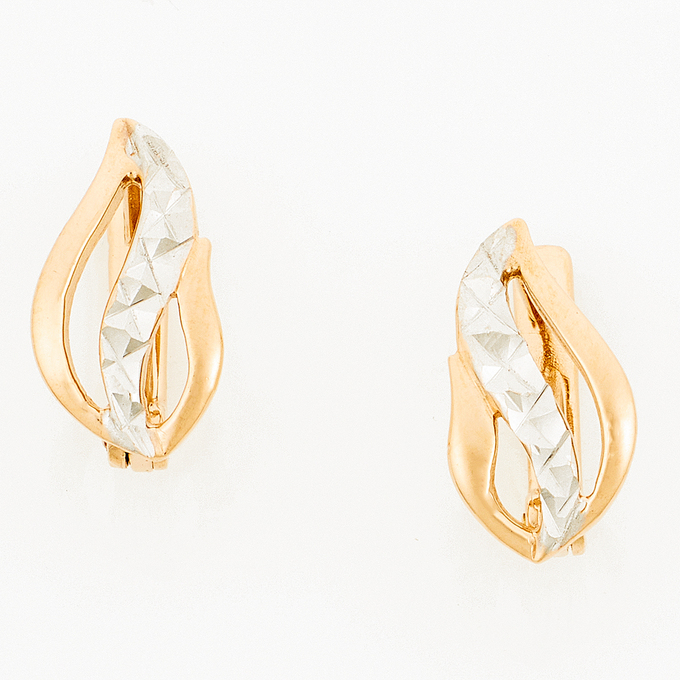 Серьги из золота 585 пробы