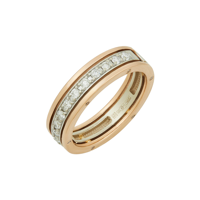 Кольцо из золота 585 пробы c бриллиантами, Л 1208 6127 за 59120