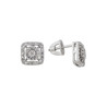 Серьги из золота 585 пробы с бриллиантами