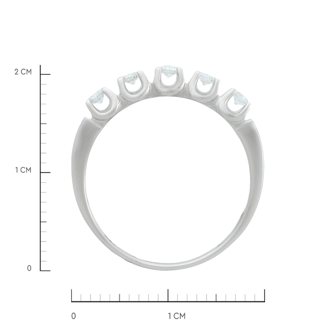 Кольцо из золота 585 пробы c бриллиантами, Л 6103 2041 за 32400