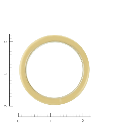 Кольцо из желтого золота 750 пробы c 3 бриллиантами, Л25081661 за 78400