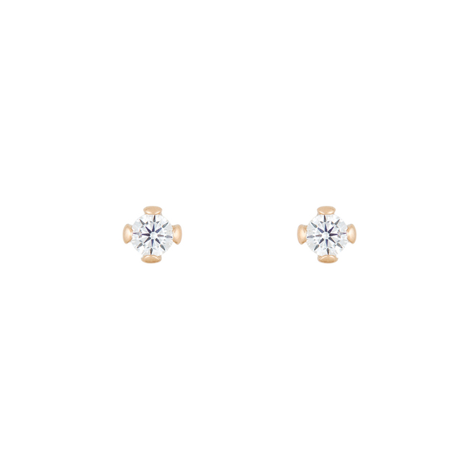 Серьги из золота 585 пробы c фианитами, Л 6002 3881 за 10400