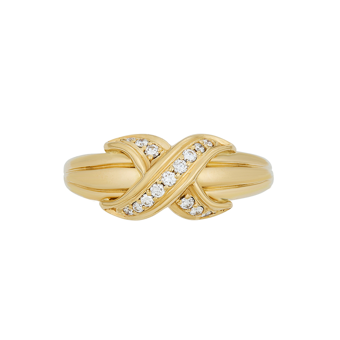 Кольцо Tiffany & Co Signature X, Л 2811 5066 за 190000