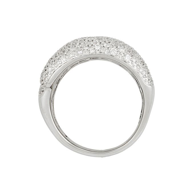 Кольцо из золота 750 пробы c бриллиантами, Л 5104 0548 за 370000