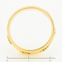 Кольцо из желтого золота 585 пробы Л23155221 фото 4