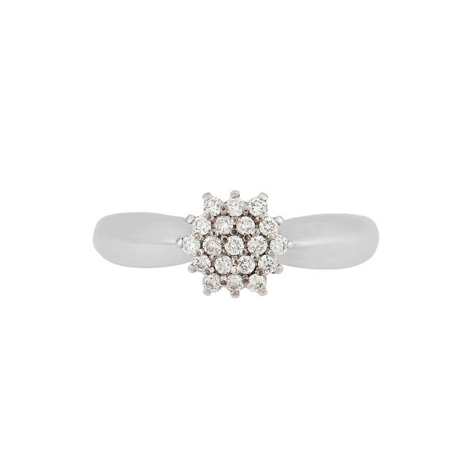 Кольцо из золота 585 пробы c бриллиантами, Л 7303 7125 за 45500