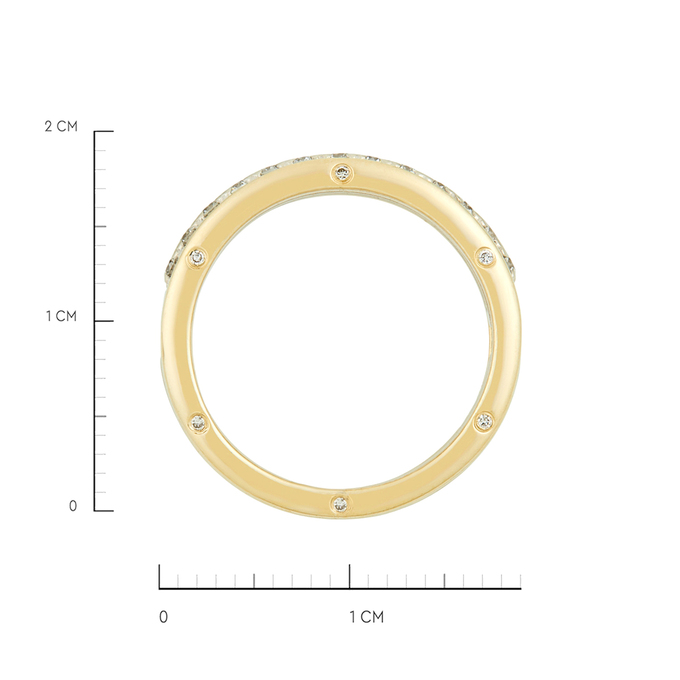 Кольцо из золота 585 пробы c бриллиантами, Л 2212 9928 за 62900