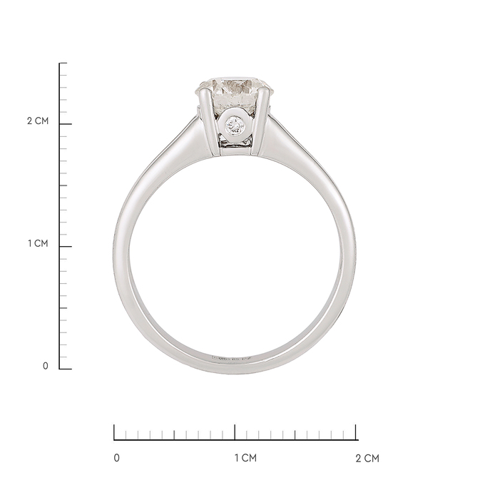 Кольцо из золота 585 пробы c бриллиантами, Л 2812 2040 за 170000