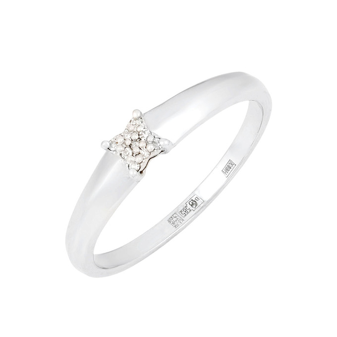 Кольцо из золота 585 пробы c бриллиантами, Л 2213 2778 за 22600