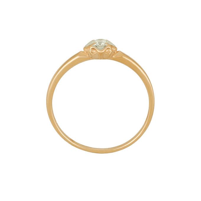 Кольцо из золота 585 пробы c бриллиантом, Л 5805 2047 за 20000