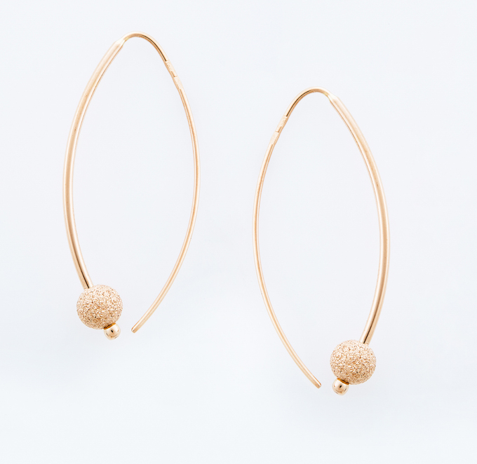 Серьги из золота 585 пробы