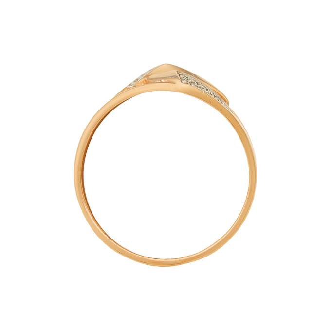 Кольцо из золота 585 пробы c фианитами, Л 2212 9161 за 23360