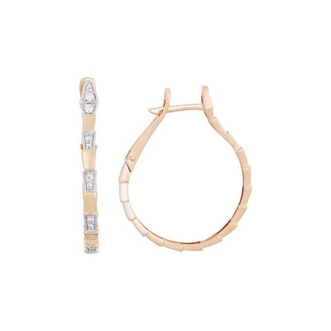 Серьги из золота 585 пробы c фианитами, К 0000 5143 за 49400