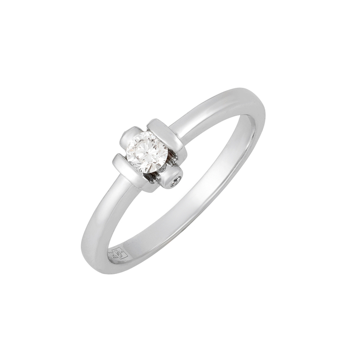 Кольцо из золота 585 пробы c бриллиантами, Л 5703 5625 за 34320