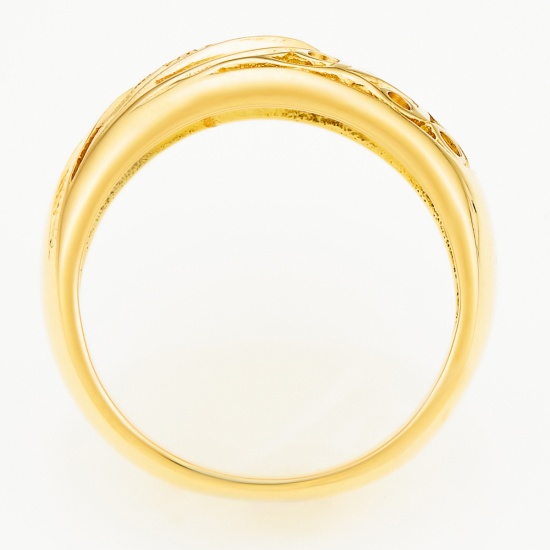 Кольцо из желтого золота 750 пробы c 6 бриллиантами, Л76006527 за 57900