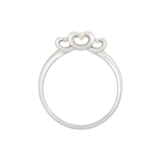 Кольцо из золота 585 пробы c бриллиантами, Л 2509 1636 за 51600