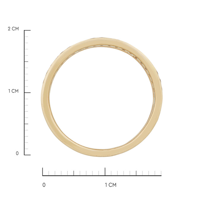Кольцо из золота 585 пробы c бриллиантами, Л 3507 1994 за 58000