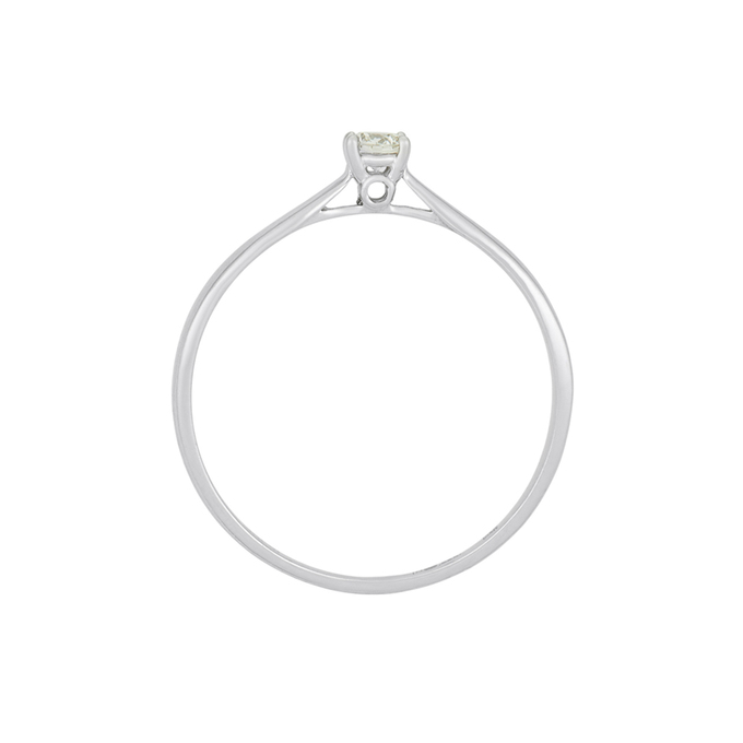 Кольцо из золота 585 пробы c бриллиантом, Л 7001 1149 за 23600