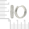 Серьги золото, 750, 3 к.,6,78 гр. (чистый вес 6,78 гр.) со следами износа; 48 Бриллиант Кр57 4/6 вес 0,336 ct, 6 Бриллиант Кр57 4/7 вес 0,042 ct