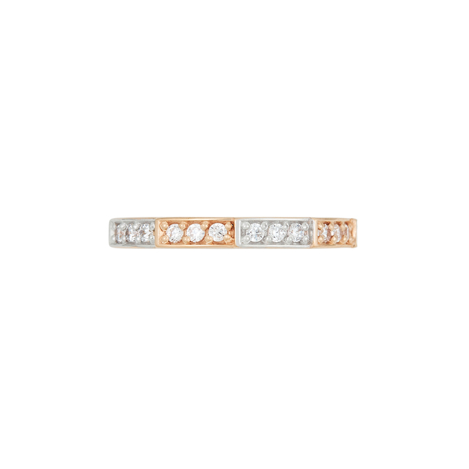 Кольцо из золота 585 пробы c фианитами, Л 6201 8938 за 13280