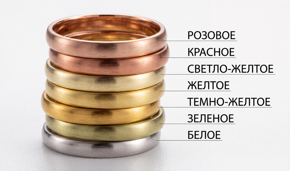 Оттенки золота