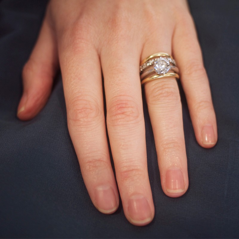 На каком пальце носят обручальное кольцо и помолвочное в России мужчины иженщины